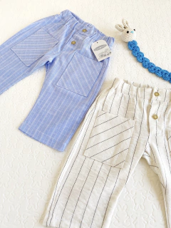 Pantalón de lino-Art.P17 - comprar online