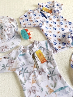 Imagen de Enterito malla UV de lycra-Art.6028-1NE