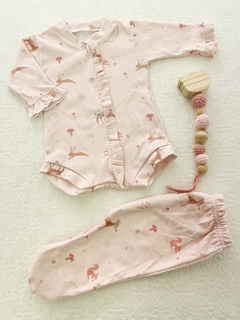 Conjunto de algodón-Art.1105-1 - COCOMIEL BEBES