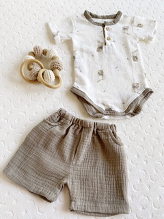 Conjunto de baby cotton-Art.1046-1 - COCOMIEL BEBES