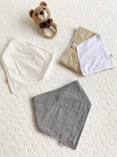 Babero bandana liso-Art.ACC28 - comprar online