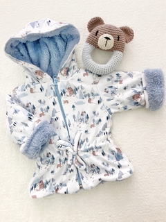 Campera de modal gamuzado-Art.8013 - tienda online