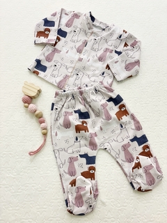 Conjunto de algodón-Art.300-2 - COCOMIEL BEBES
