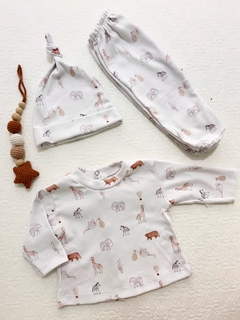 Conjunto de algodón-Art.324-1 - COCOMIEL BEBES