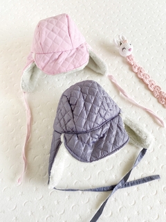 Gorro aviador de matelasse-Art.ACC66