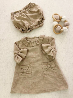 Vestido de lino-Art.917-1 - comprar online