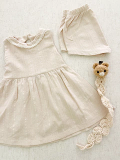 Vestido de lino-Art.961-2 - comprar online