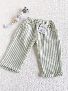 Pantalón de lino-Art.C80 - COCOMIEL BEBES