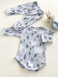 Conjunto de modal gamuzado-Art.1151-1 - COCOMIEL BEBES