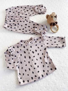 Conjunto de modal gamuzado-Art.2047-1 - tienda online