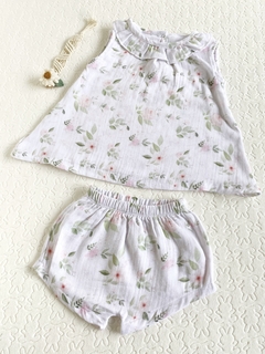 Vestido de gasa-Art.1968-1 - COCOMIEL BEBES