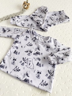 Pijama de micropolar-Art.2033-1 - COCOMIEL BEBES