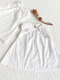 Vestido de broderie-Art.1913-1 - comprar online