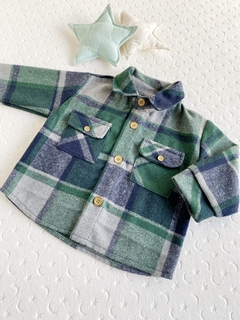 Camisaco de paño escocés-Art.6092-1