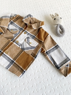 Camisaco de paño escocés-Art.6092-1 - COCOMIEL BEBES