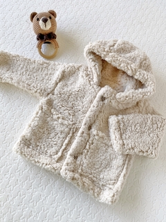 Campera de piel bucle-Art.8044-1 - COCOMIEL BEBES