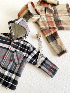 Camisaco de paño escocés-Art.6090-1 - tienda online