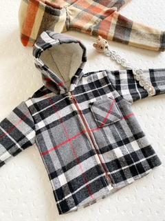 Camisaco de paño escocés-Art.6090-1 - COCOMIEL BEBES
