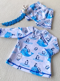 Conjunto malla UV de lycra estampada-Art.6017 - tienda online