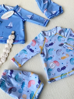 Conjunto malla UV de lycra estampada-Art.6017 - comprar online