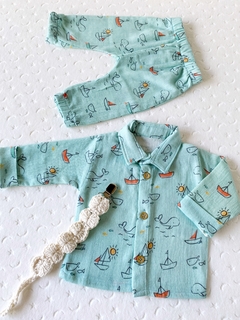 Conjunto de baby cotton-Art.354 - COCOMIEL BEBES