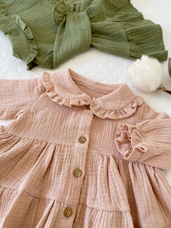 Vestido de baby cotton-Art.1991-1 - COCOMIEL BEBES