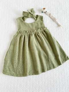 Vestido de gasa nairobi-Art.1946-1 - COCOMIEL BEBES