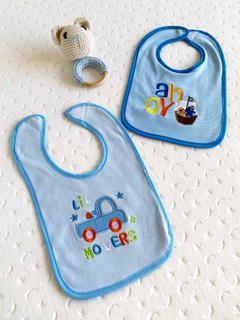 Pack*2 baberos con abrojo-Art.ACC52 - comprar online