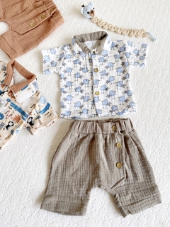 Conjunto de baby cotton-Art.204-1 - COCOMIEL BEBES
