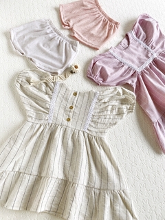 Vestido de lino-Art.1921-1 - tienda online