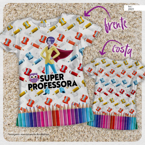 camiseta tshirt professora