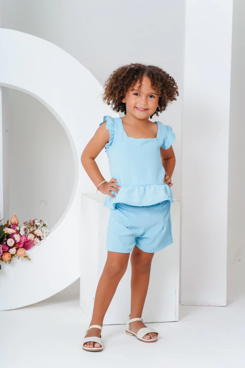 Conjunto Zara Color - Azul - comprar online