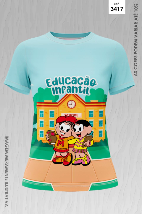 3417 - Educação Infantil / Mônica e Magali PRONTA ENTREGA - comprar online