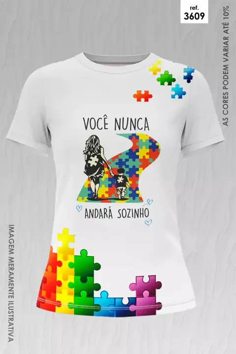 3609 - Você nunca andara sozinho PRONTA ENTREGA - comprar online