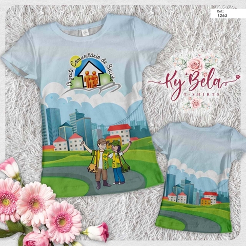Camiseta Tshirts Agente Comunitário Saúde