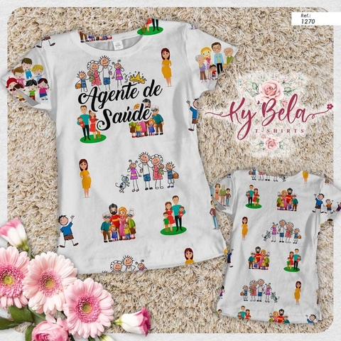 Camiseta Tshirts Agente de Saúde