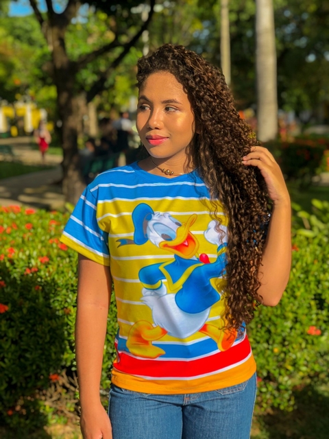 1496 - Pato Donald / Listras Coloridas
