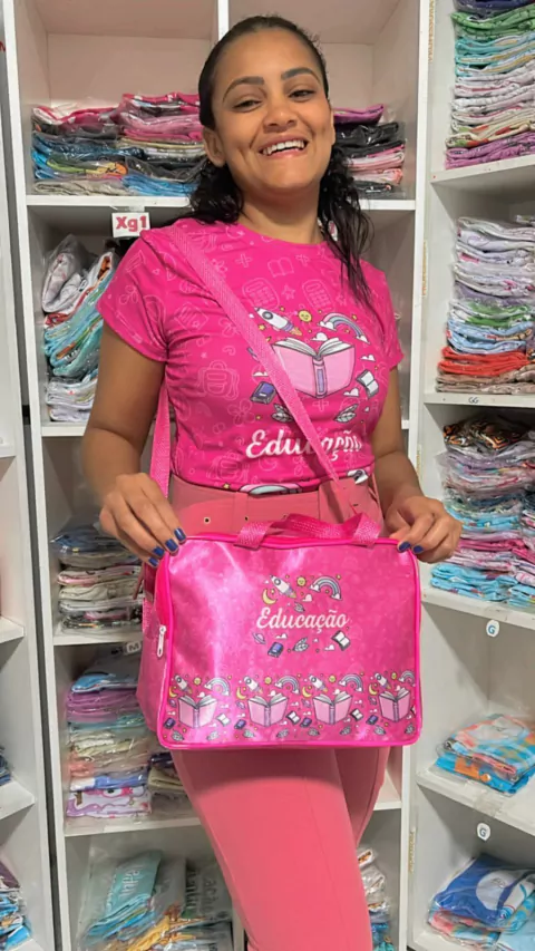 3555- Bolsa Grande 22x12x27cm - PRONTA ENTREGA