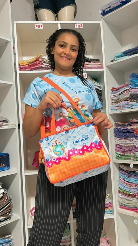 3495- Bolsa Grande 22x12x27cm - PRONTA ENTREGA