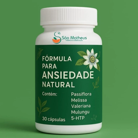 FÓRMULA NATURAL PARA ANSIEDADE