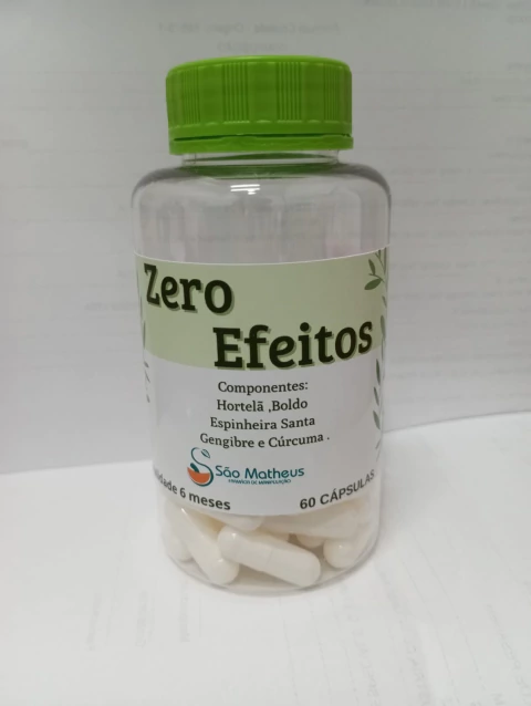 ZERO EFEITOS - para aliviar efeitos colaterais