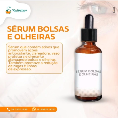SERUM PARA OLHEIRAS E BOLSAS