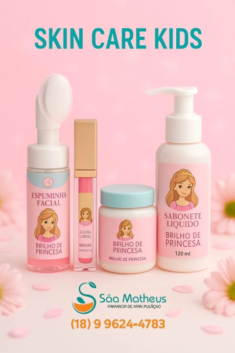 KIT SKIN CARE BRILHO DE PRINCESA