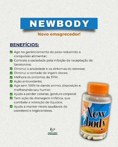 Emagrecedor NEW BODY | Com e Sem Efeito Laxativo - loja online