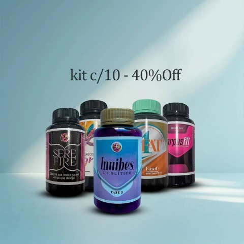 Revenda Oficial – Kit com 10 Potes - comprar online