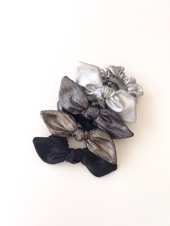 Scrunchie Metalizado
