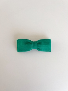 Laço chanel de linho - Lili Bowtique