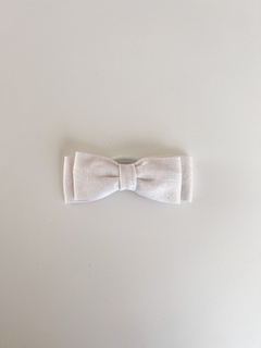 Laço chanel de linho - Lili Bowtique