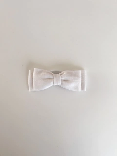 Laço chanel de linho - Lili Bowtique