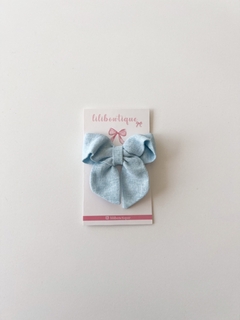 Laço Sara linho M - Lili Bowtique